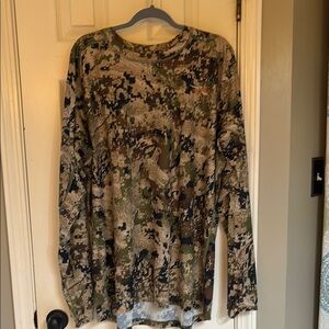 Camouflage Long Sleeve Men's Shirt